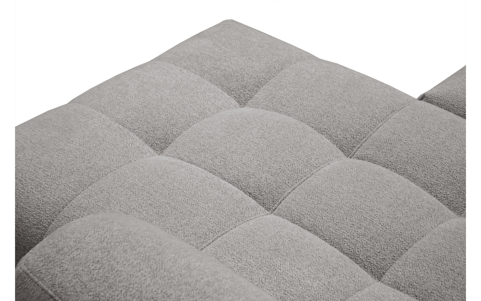 Ecksofa 4-Sitzer SALVINI, platingrau