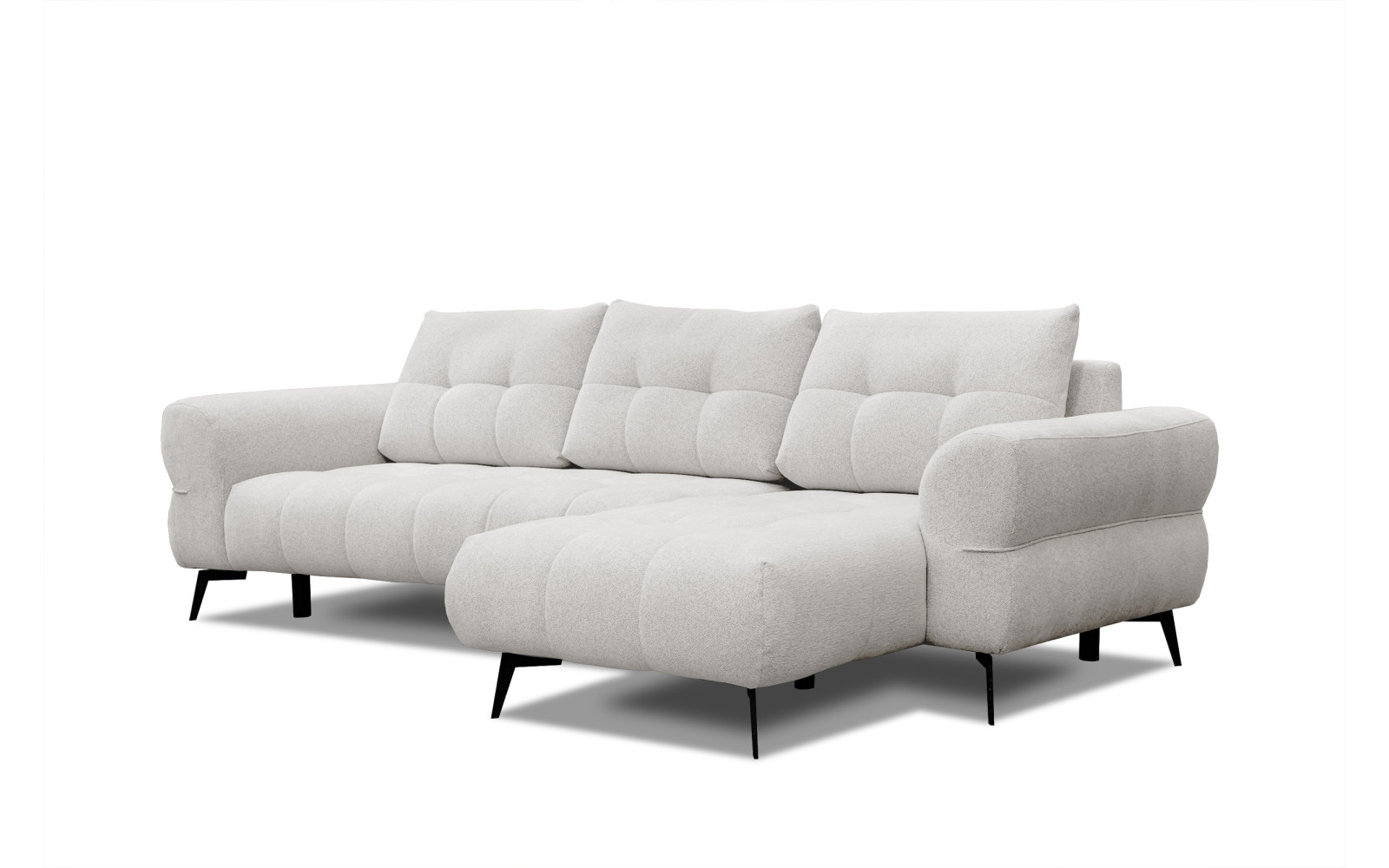 Ecksofa 4-Sitzer SALVINI, ecru