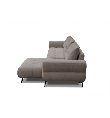 Ecksofa 4-Sitzer SALVINI, dunkelbeige