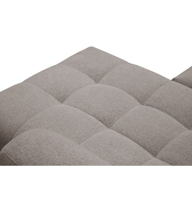 Ecksofa 4-Sitzer SALVINI, dunkelbeige