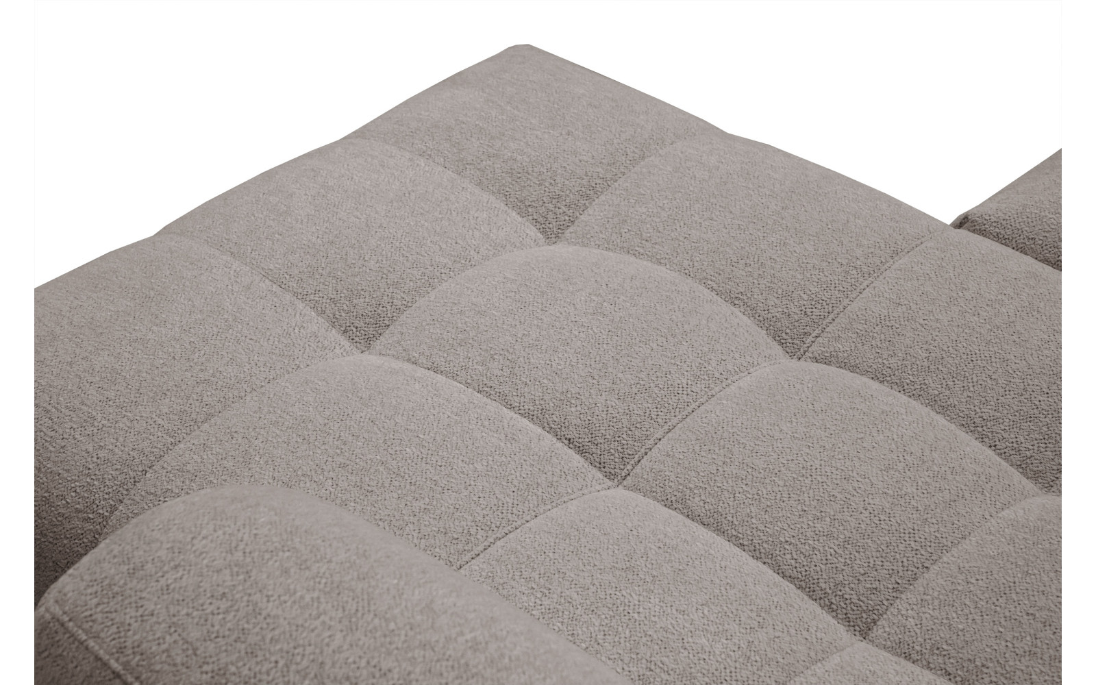 Ecksofa 4-Sitzer SALVINI, dunkelbeige