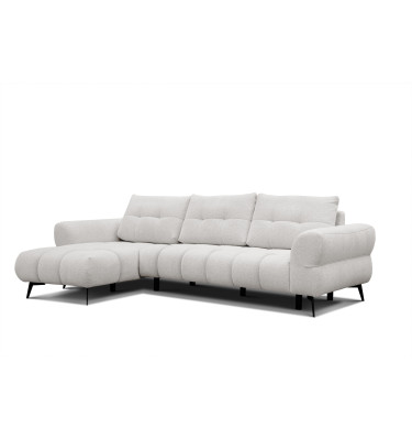 Ecksofa 4-Sitzer SALVINI, ecru