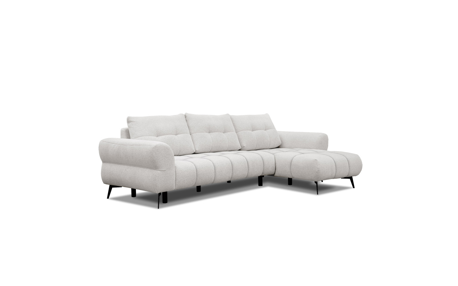 Ecksofa 4-Sitzer SALVINI, ecru