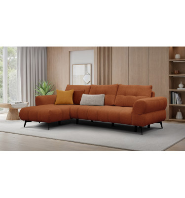 Ecksofa 4-Sitzer SALVINI, orange