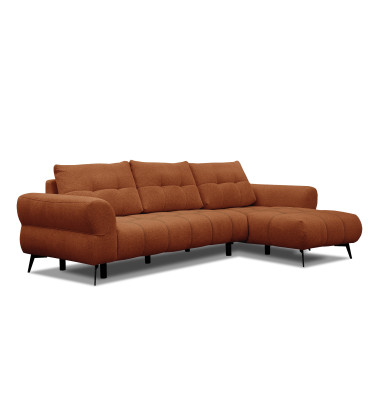 Ecksofa 4-Sitzer SALVINI, orange