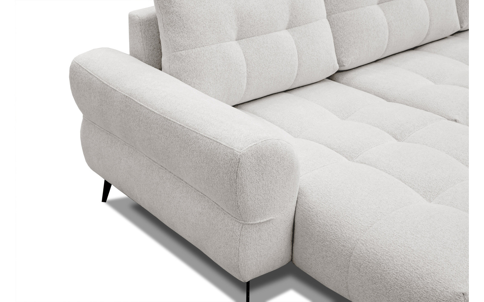 Ecksofa 4-Sitzer SALVINI, ecru