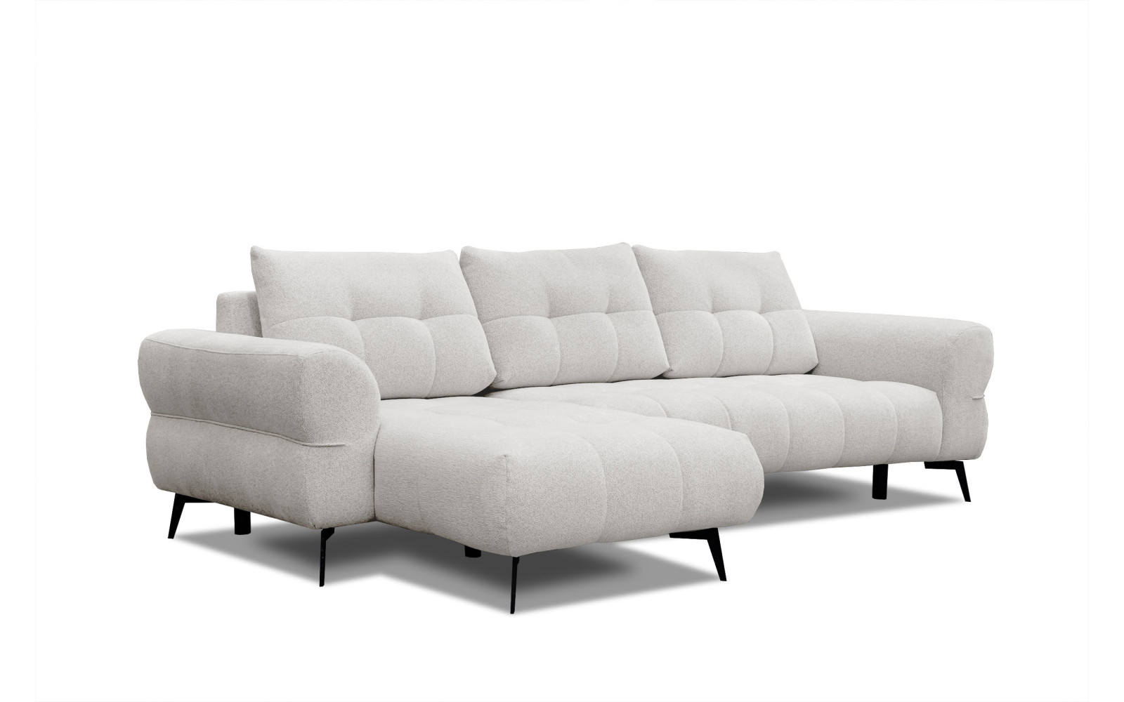 Ecksofa 4-Sitzer SALVINI, ecru