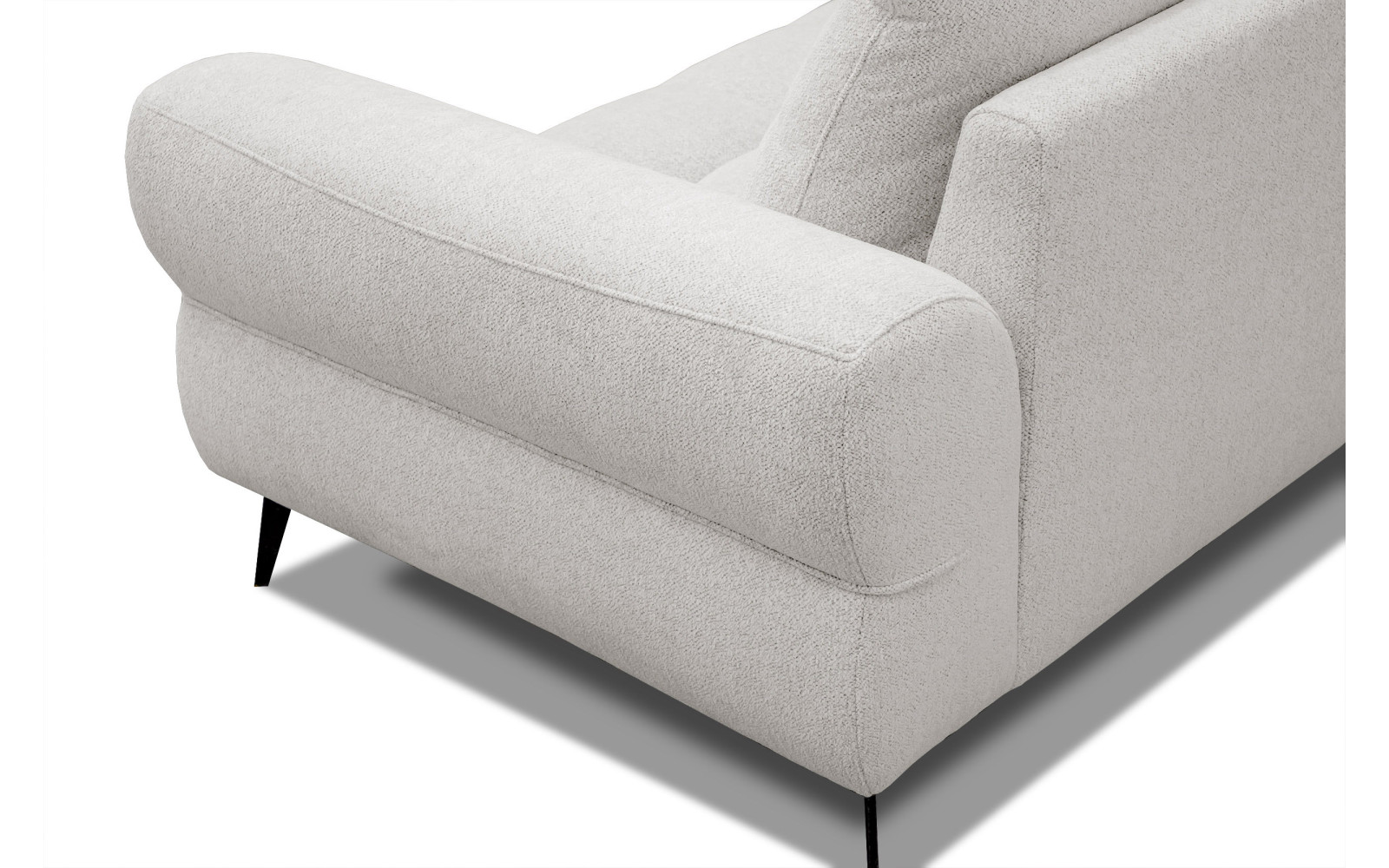 Ecksofa 4-Sitzer SALVINI, ecru