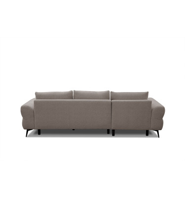 Ecksofa 4-Sitzer SALVINI, dunkelbeige