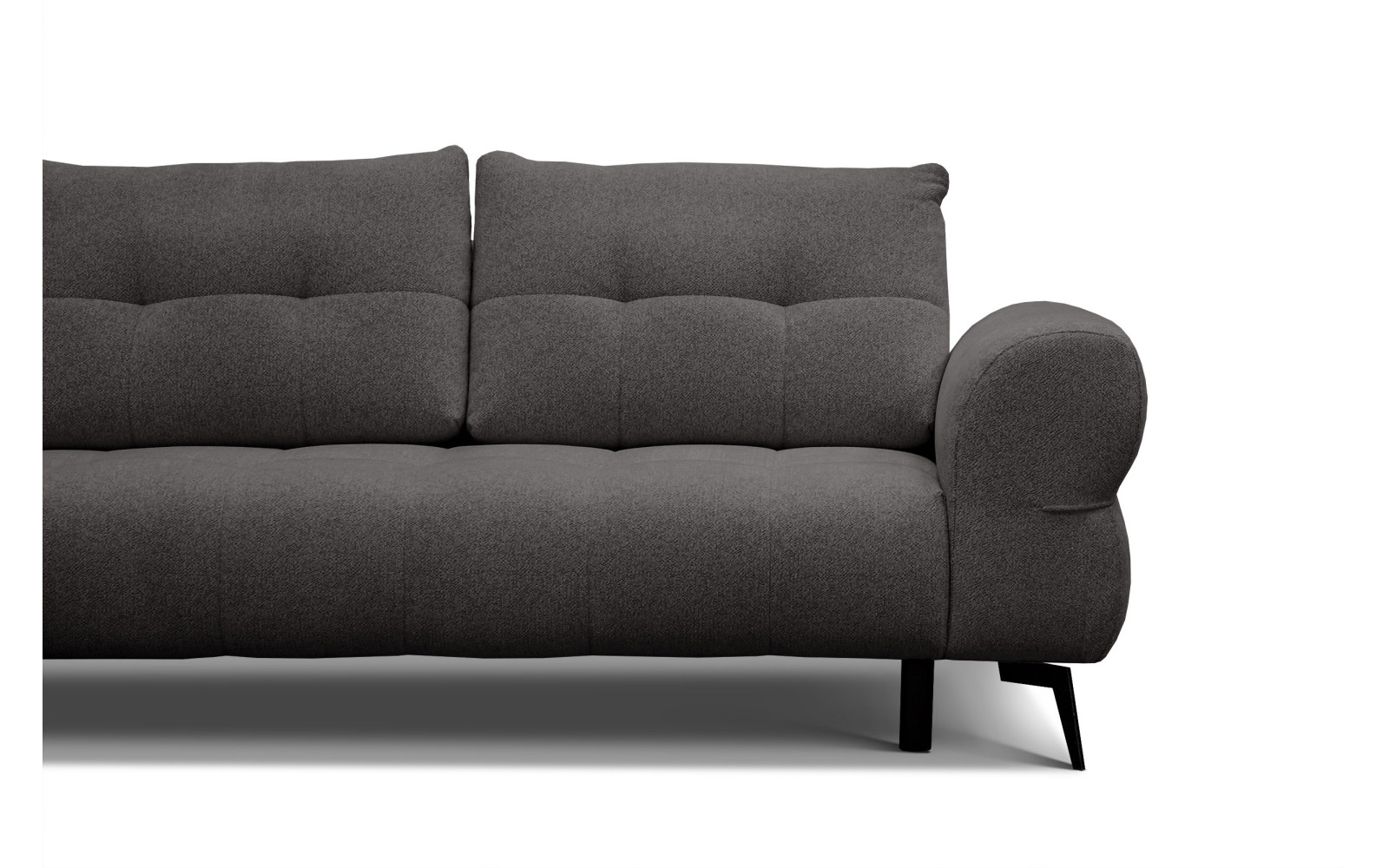 Ecksofa 4-Sitzer SALVINI, dunkelgrau