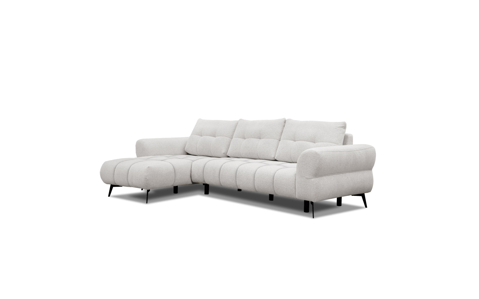 Ecksofa 4-Sitzer SALVINI, ecru