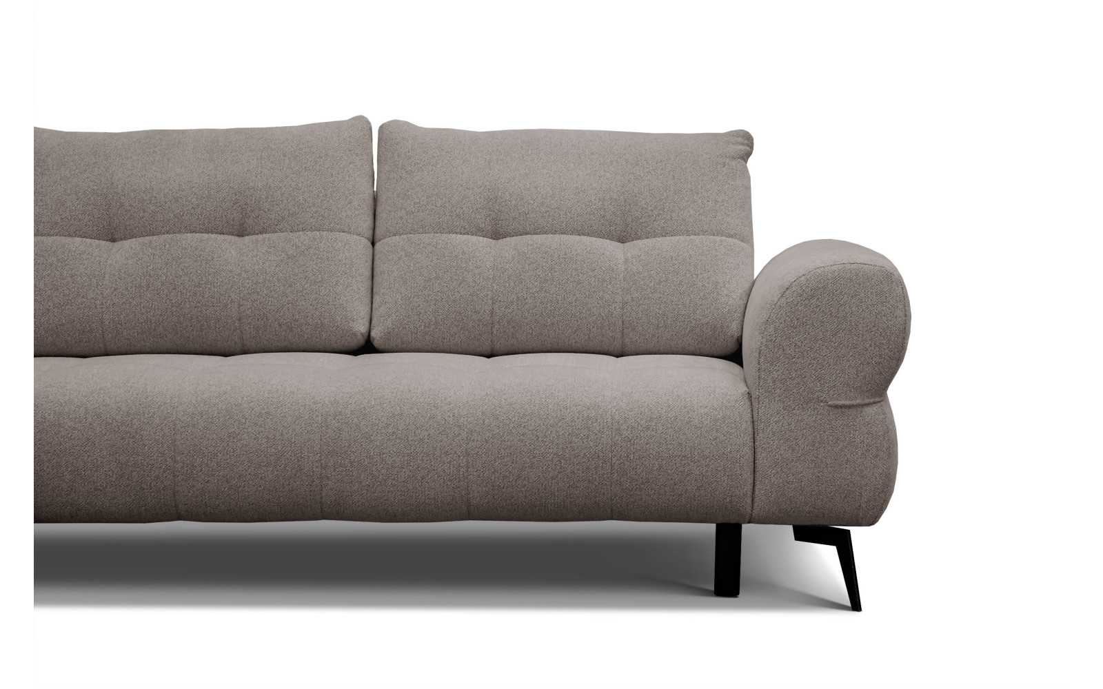 Ecksofa 4-Sitzer SALVINI, dunkelbeige