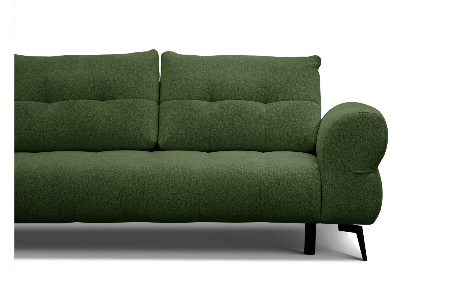 Ecksofa 4-Sitzer SALVINI, dunkelgrün