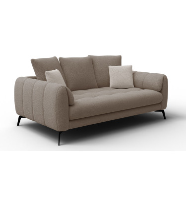 Sofa 2,5-Sitzer CALME, creme