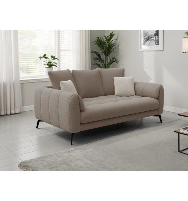 Sofa 2,5-Sitzer CALME, creme
