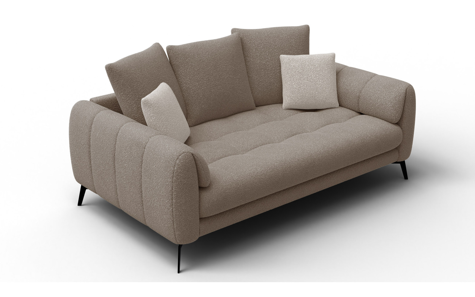 Sofa 2,5-Sitzer CALME, creme
