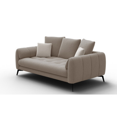 Sofa 2,5-Sitzer CALME, creme
