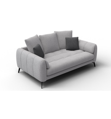 Sofa 2,5-Sitzer CALME, hellgrau