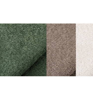 Sofa 2,5-Sitzer CALME, olive und beige