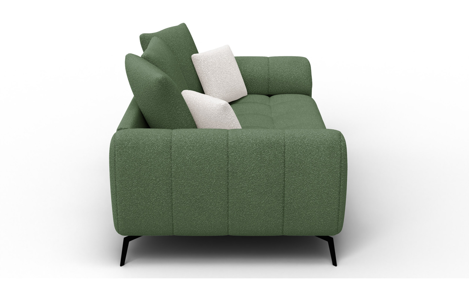 Sofa 2,5-Sitzer CALME, olive