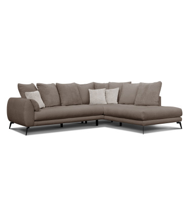 Ecksofa 5-Sitzer CALME, creme
