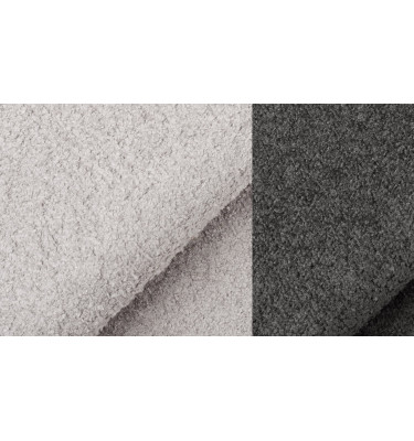 Ecksofa 5-Sitzer CALME, hellgrau