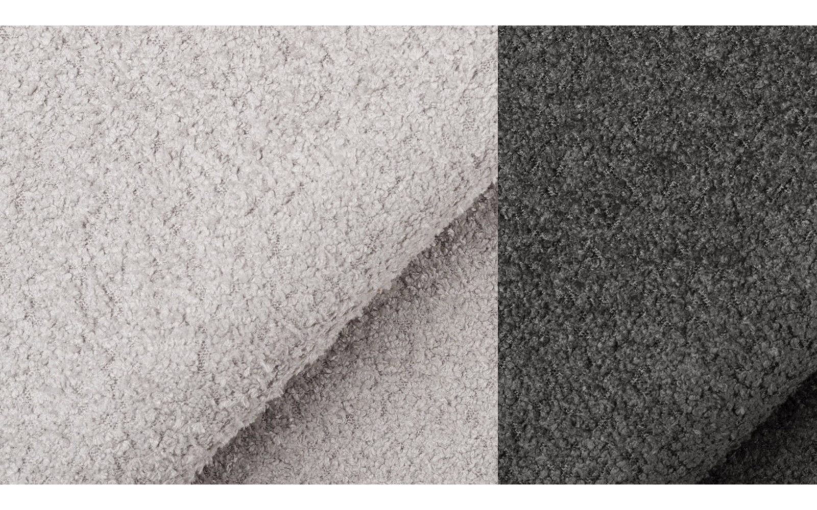 Ecksofa 5-Sitzer CALME, hellgrau