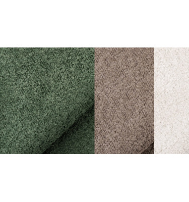 Ecksofa 5-Sitzer CALME, olive und beige