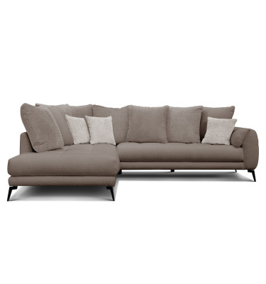 Ecksofa 5-Sitzer CALME, creme