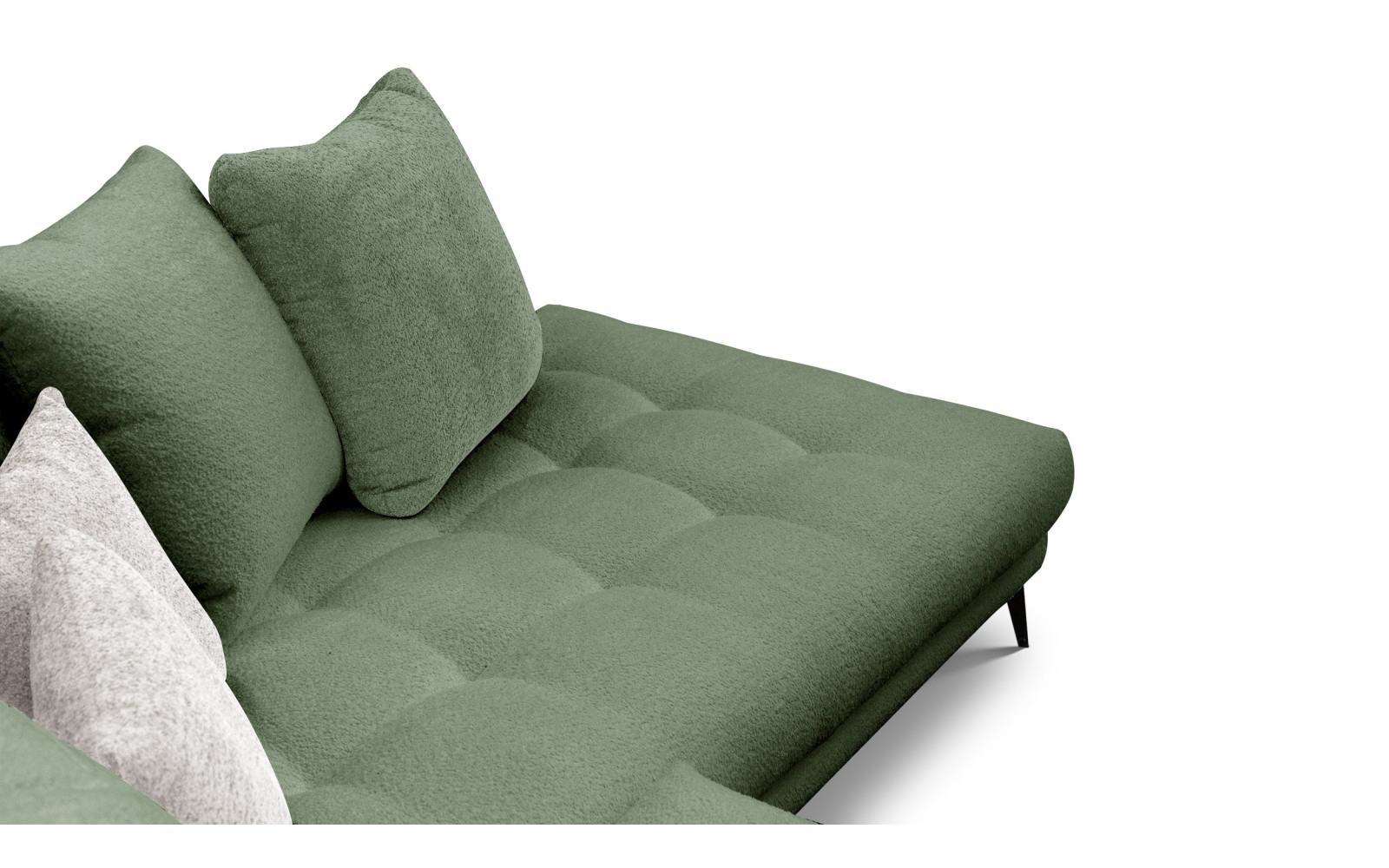 Ecksofa 5-Sitzer CALME, olive