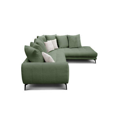 Ecksofa 5-Sitzer CALME, olive