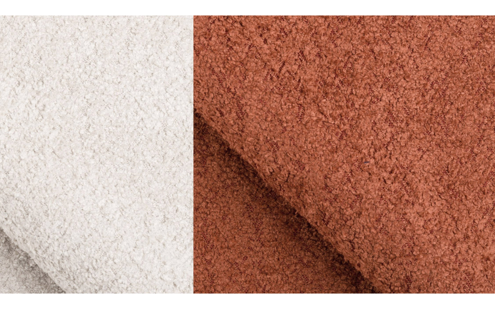 Ecksofa 5-Sitzer CALME, dunkelorange