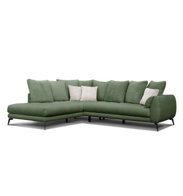 Ecksofa 5-Sitzer CALME, olive