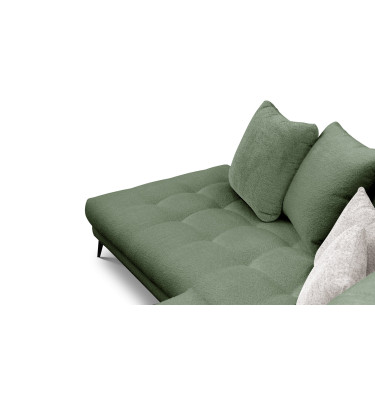 Ecksofa 5-Sitzer CALME, olive