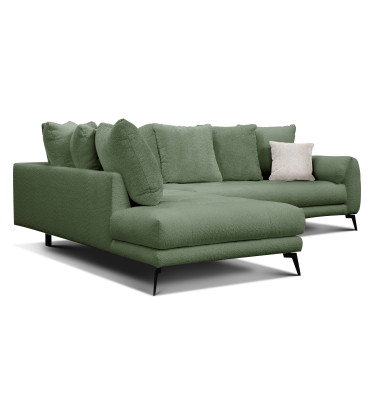 Ecksofa 5-Sitzer CALME, olive