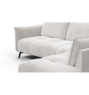 Ecksofa 5-Sitzer rechts AERA, ecru