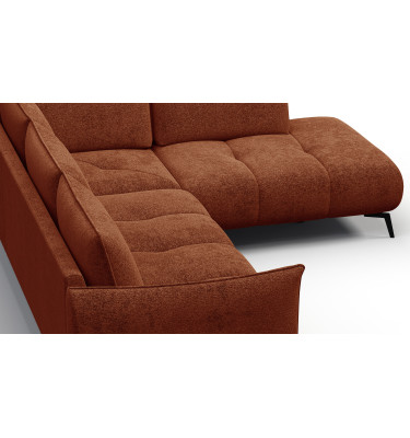 Ecksofa 5-Sitzer rechts AERA, orange