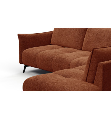 Ecksofa 5-Sitzer rechts AERA, orange