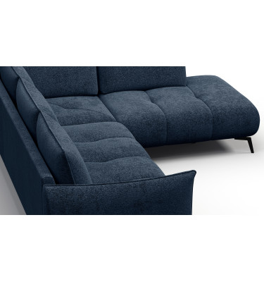 Ecksofa 5-Sitzer rechts AERA, dunkelblau