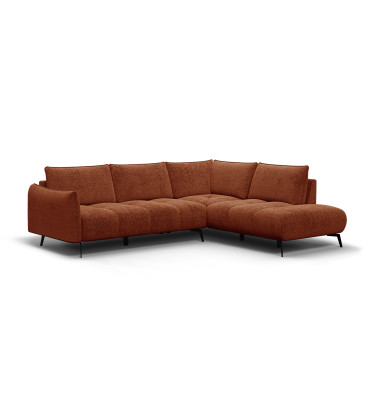 Ecksofa 5-Sitzer rechts AERA, orange