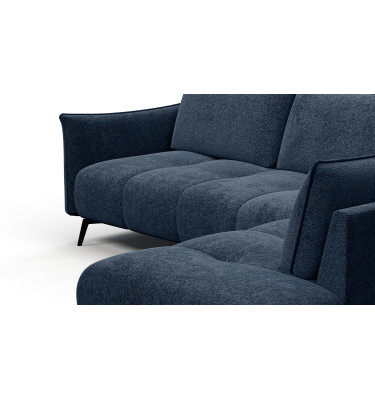 Ecksofa 5-Sitzer rechts AERA, dunkelblau