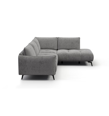 Ecksofa 5-Sitzer rechts AERA, platingrau