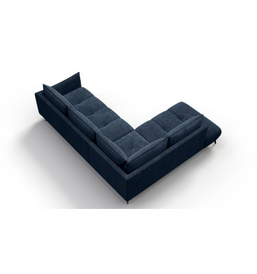 Ecksofa 5-Sitzer links AERA, dunkelblau