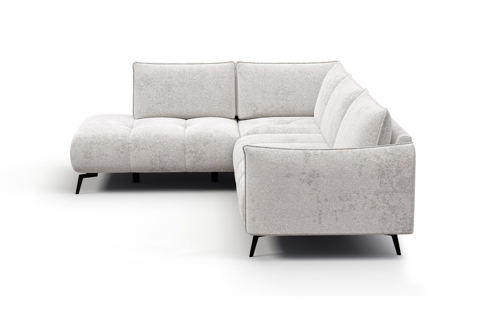 Ecksofa 5-Sitzer links AERA, ecru