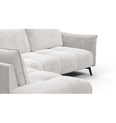 Ecksofa 5-Sitzer links AERA, ecru