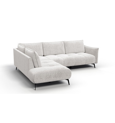 Ecksofa 5-Sitzer links AERA, ecru