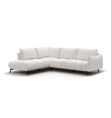 Ecksofa 5-Sitzer links AERA, ecru