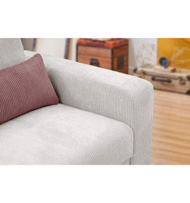 Sessel OLI, perlweiß