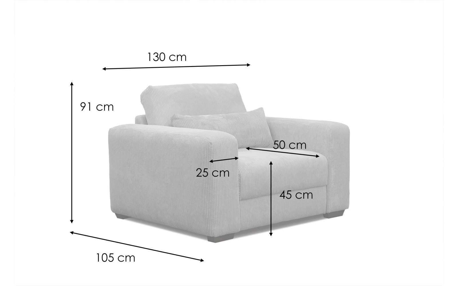 Sessel OLI, salbeigrün