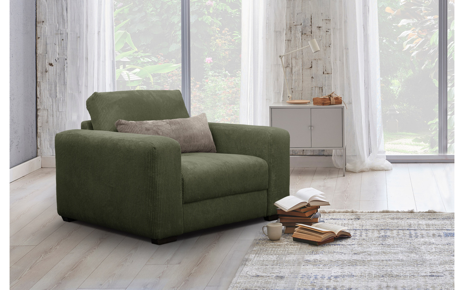 Sessel OLI, olivgrün